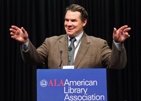 CROOKED FACTS: Mortenson, known for his engaging lectures, is now under a lot of scrutiny. Photo credit: ALA