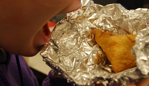 The good thing about tinfoil dinners is that you can use whatever ingredients you have on hand! Photo by Remy. 