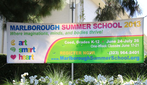 Marlborough hosted its first ever Summer School Open House on Mar. 16. Photo by Clarissa '15.