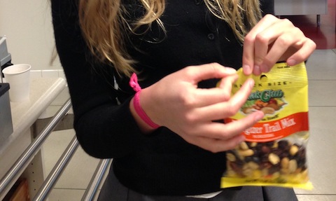 Next time youre feeling low on energy, try eating some trail mix for a quick pick me up! Photo by Lilia 15. 