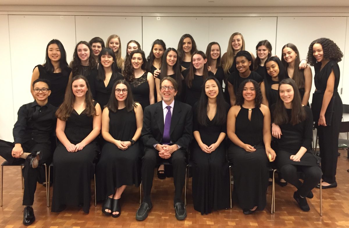 Chamber Choir performs at New Yorks Carnegie Hall