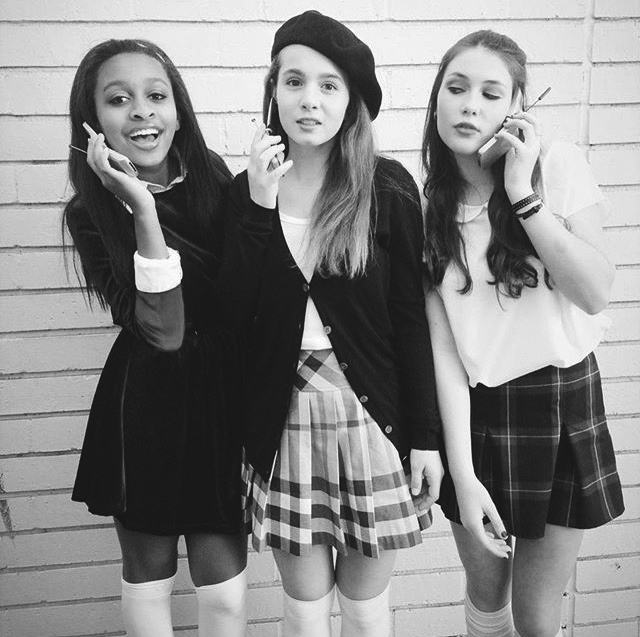 Sydney '18 contributing Photographer Kendall '18, Sydney '18 and Bella '18 pose as Clueless.