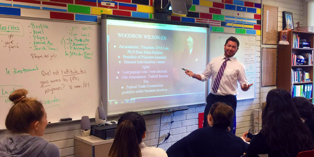 Next school year, current world languages and history instructor Jonathon Allen will teach a brand new honors level history course for juniors.