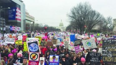 The Jan. 21 Washington Womens March. Photo by Maddie Borman 18. 