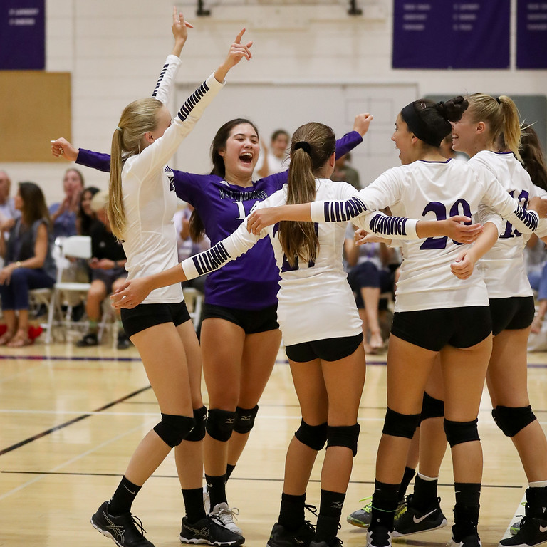 Purple Pride Night brings positivity to the volleyball team