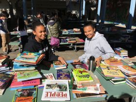 4,000 kids books donated to Buchanan Elementary