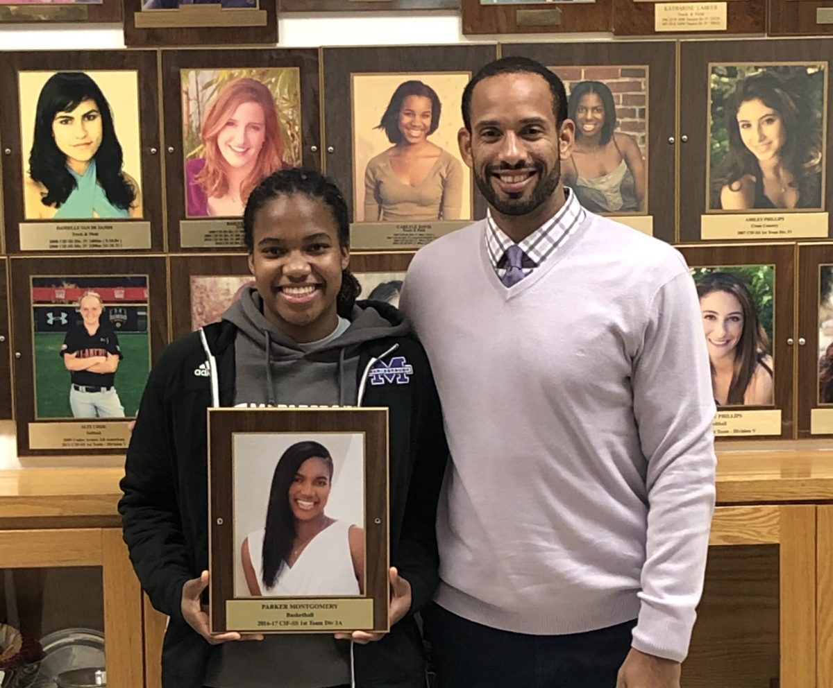 Parker ’20 adds plaque to “Hall of Fame”