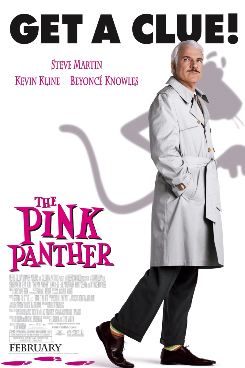 Steve Martin in “The Pink Panther” poster. Courtesy of Columbia Pictures.