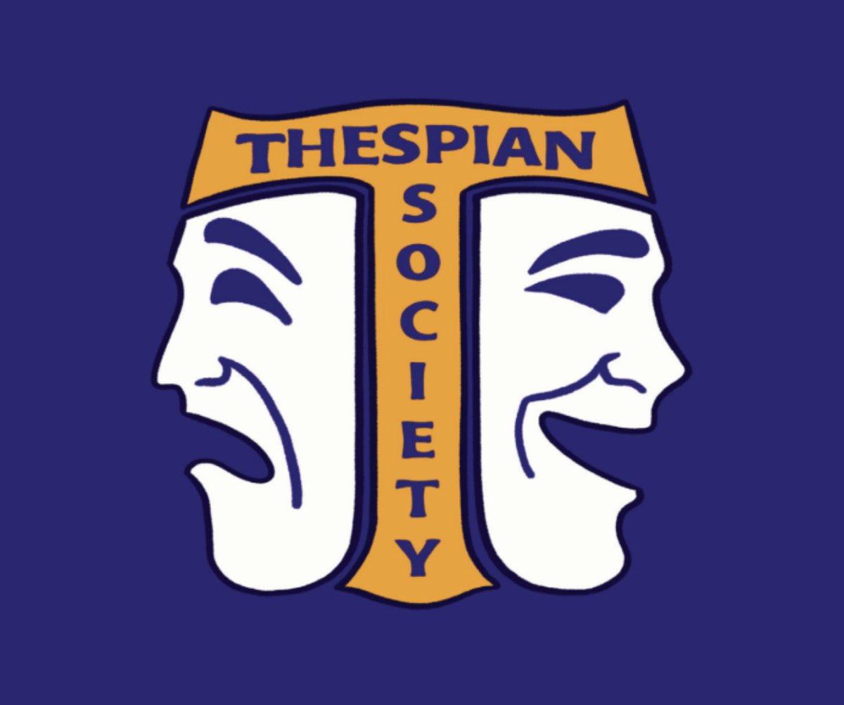 International Thespian Society logo.