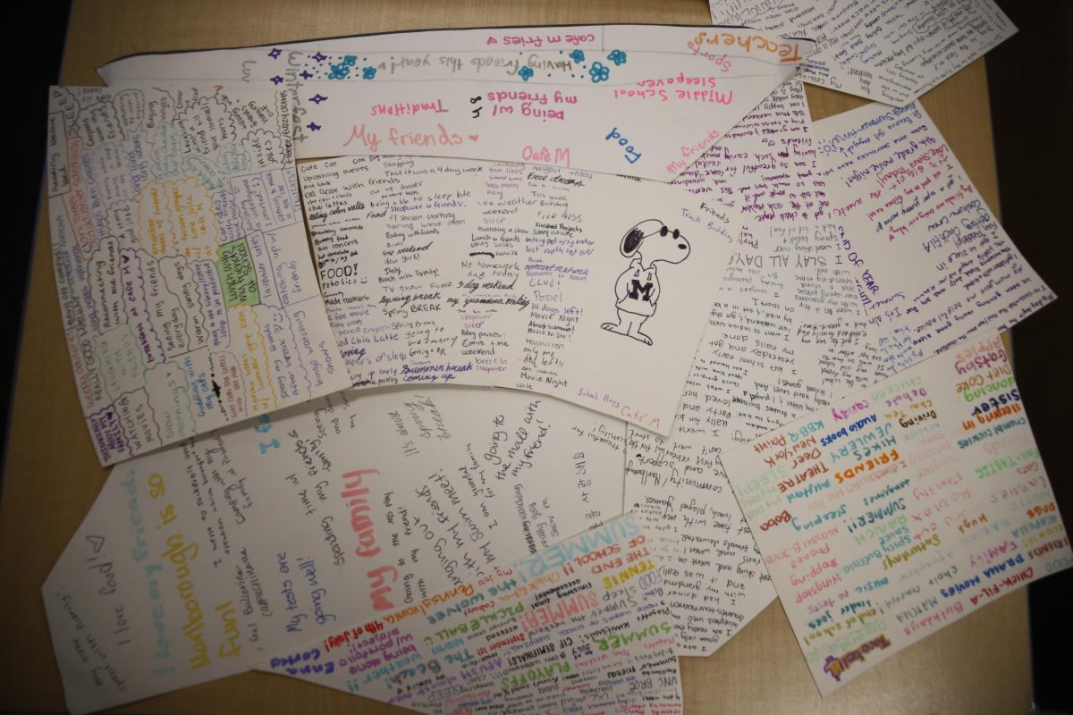 Each advisory's puzzle piece of important or happy memories.